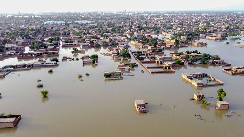 أسوأ فيضانات باكستان عبر التاريخ